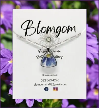 Medium Triangle Necklace - Fairy Wings (NCL001)