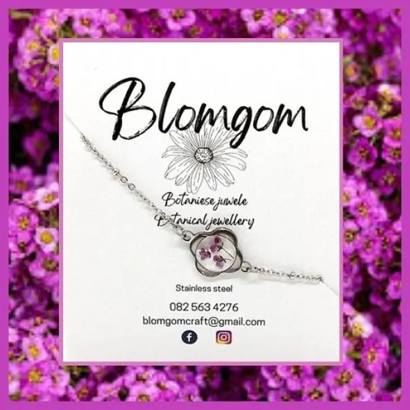 Flower Shaped Bracelet -Alyssum (BRL007)